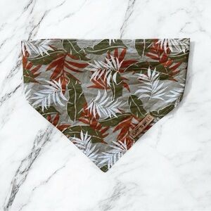 DOG Bandana - Tropical Floral - Size M Medium
